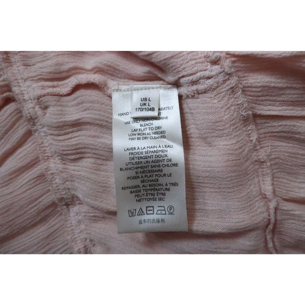 NWT Free People Ecru Maxi Dress Embroidered Floral Large - Picture 6 of 6